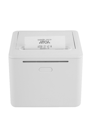 фискальный регистратор "атол 22 v2 ф", без фн. usb. rs-232. ethernet. (5.0) (с итс) (белый) (64869)